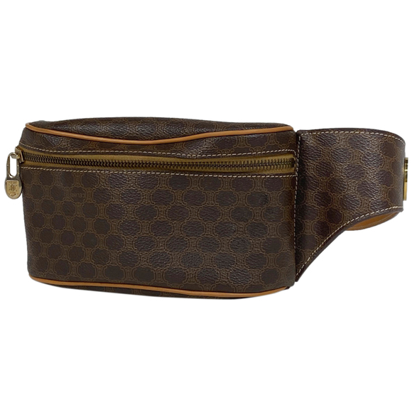 Celine Macadam pattern waist bag canvas brown - Picture 1 of 9